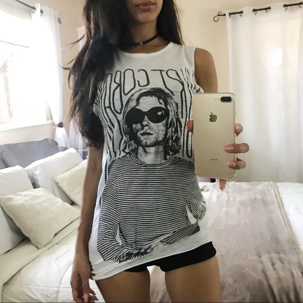 Kurt Cobain Muscle Tee/Tank